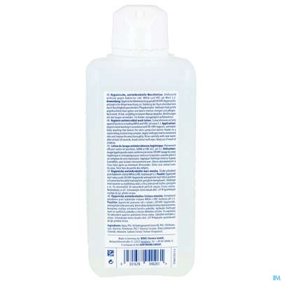 Sie sehen eine Packung Stellisept Med Antimikrob.waschlotion -hartmann 500ml, Produktbild: 14 Stellisept Med Antimikrob.waschlotion -hartmann 500ml, A-Nr.: 3699207 - 14