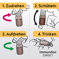 immundoc® DIREKT Trinkfläschchen, A-Nr.: 3896020 - 06