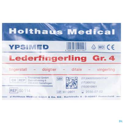 Fingerlinge Leder/pharmag Gr 4 1st, A-Nr.: 2679208 - 05