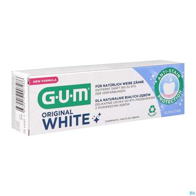 Sie sehen eine Packung Zahnpaste Gum Original White 1745 75ml, Produktbild: 07 Zahnpaste Gum Original White 1745 75ml, A-Nr.: 3115749 - 07