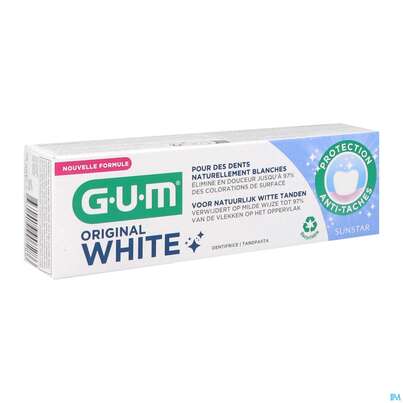 Sie sehen eine Packung Zahnpaste Gum Original White 1745 75ml, Produktbild: 06 Zahnpaste Gum Original White 1745 75ml, A-Nr.: 3115749 - 06