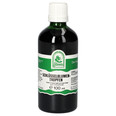 Sie sehen eine Packung SCHLÜSSELBLUMEN TROPFEN 100 ML, Produktbild: 01 SCHLÜSSELBLUMEN TROPFEN 100 ML, A-Nr.: 4312386 - 01