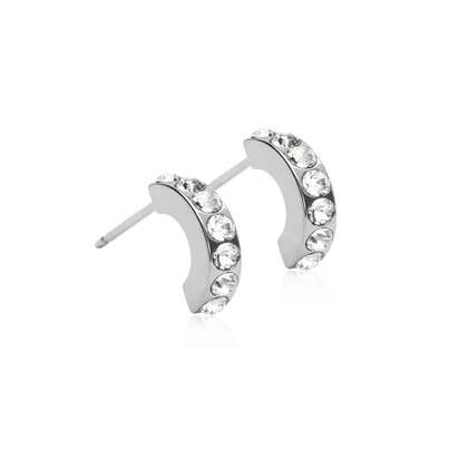 Sie sehen eine Packung Blomdahl Ohrstecker Brillant Kreolen, Produktbild: 01 Blomdahl Ohrstecker Brillant Kreolen, A-Nr.: 6020156 - 01