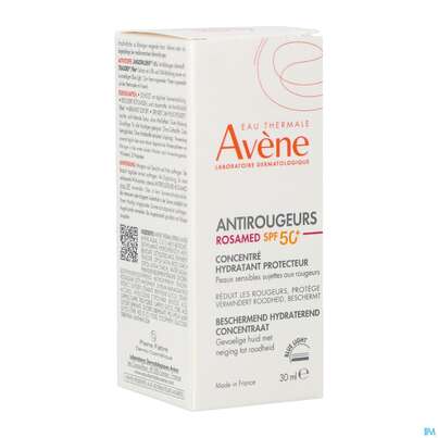 Sie sehen eine Packung Avene Antirougers Rosamed Spf50+ Anti- Roetung Konz Protect 30ml, Produktbild: 05 Avene Antirougers Rosamed Spf50+ Anti- Roetung Konz Protect 30ml, A-Nr.: 5920461 - 05
