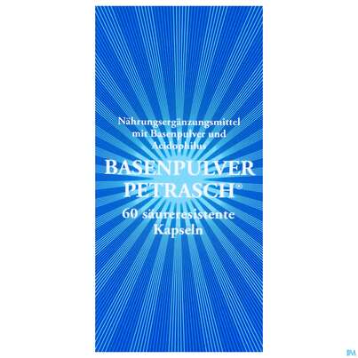 Basen Pulver Kapseln/petrasch Duenndarmloeslich 60st, A-Nr.: 2486981 - 01