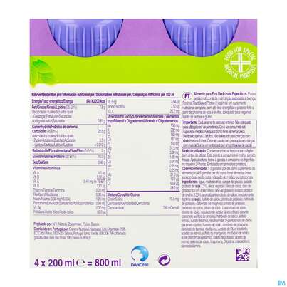 Fortimel/plantbased/protein 200ml Flasche Cappuccino 4st, A-Nr.: 5919624 - 03