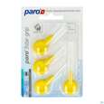 Sie sehen eine Packung Paro 3star Grip Im Blister Xx-fine Gelb 2,6mm 4st, Produktbild: 01 Paro 3star Grip Im Blister Xx-fine Gelb 2,6mm 4st, A-Nr.: 3323347 - 01