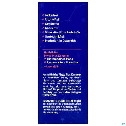 Tussaforte Saft Night 200ml, A-Nr.: 5857691 - 07