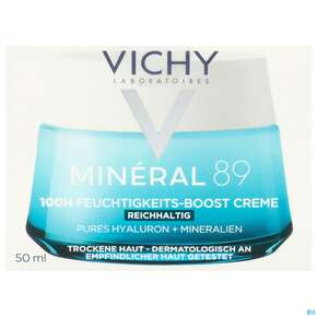 Vichy Mineral 89 Creme Mit Duftstoffe Reichhaltig 50ml, A-Nr.: 5670828 - 01