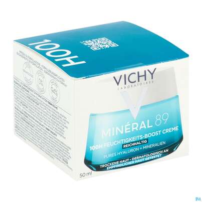 Vichy Mineral 89 Creme Mit Duftstoffe Reichhaltig 50ml, A-Nr.: 5670828 - 02