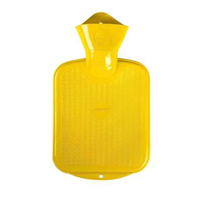 Sie sehen eine Packung Kinder Wärmeflasche Naturlatex FSC gelb, Produktbild: 01 Kinder Wärmeflasche Naturlatex FSC gelb, A-Nr.: 5795659 - 01
