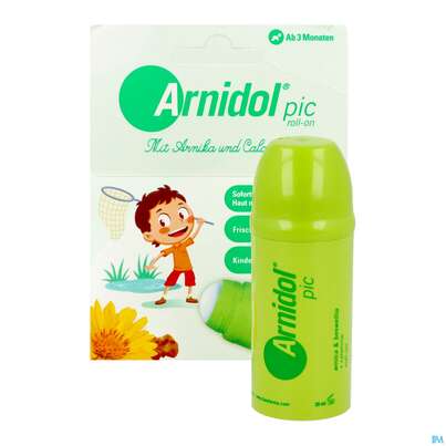 Sie sehen eine Packung Arnidol Pick Roll-on 30ml, Produktbild: 08 Arnidol Pick Roll-on 30ml, A-Nr.: 4593652 - 08