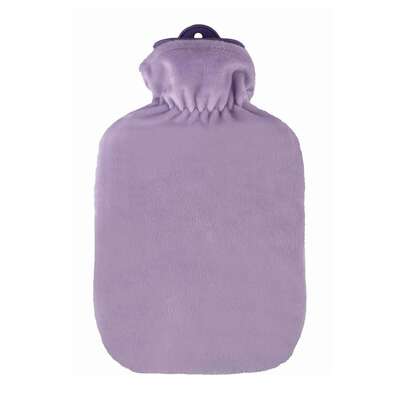 Sie sehen eine Packung Wärmflasche Flauschbezug pastell lila, Produktbild: 01 Wärmflasche Flauschbezug pastell lila, A-Nr.: 5795903 - 01