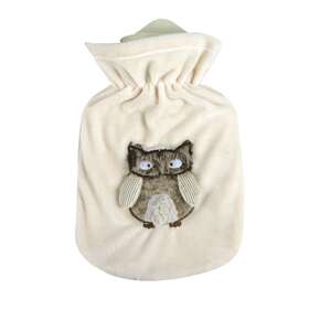 Kinder Wärmeflasche Flausch Eule Oli, A-Nr.: 5399656 - 01