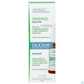 Ducray Sensinol Sos-spray Bei Starkem Juckreiz Gereizter Kopfhaut 30ml, A-Nr.: 5901446 - 01
