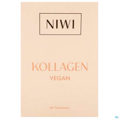 Sie sehen eine Packung Kollagen Vegan Tabl Niwi 60st, Produktbild: 01 Kollagen Vegan Tabl Niwi 60st, A-Nr.: 5942468 - 01