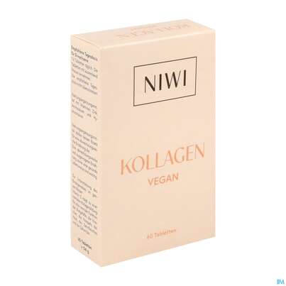 Sie sehen eine Packung Kollagen Vegan Tabl Niwi 60st, Produktbild: 02 Kollagen Vegan Tabl Niwi 60st, A-Nr.: 5942468 - 02