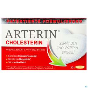 Arterin Tabl Cholesterin Bergamotte/pflanzlich 50000 30st, A-Nr.: 5803040 - 01