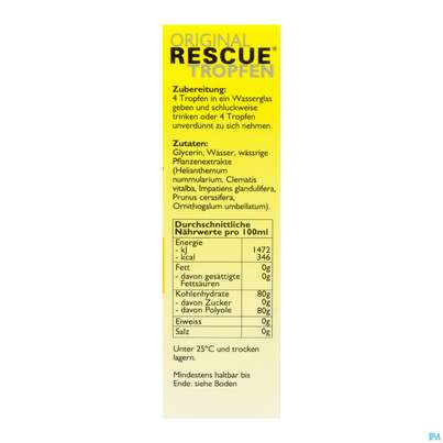 Sie sehen eine Packung Bachblueten -apopharm 39 Rescue Tropfen 20ml, Produktbild: 08 Bachblueten -apopharm 39 Rescue Tropfen 20ml, A-Nr.: 4089149 - 08