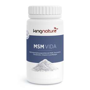 KINGNATURE MSM Vida Kaps 860 mg Ds 60 Stk, A-Nr.: 4765834 - 01