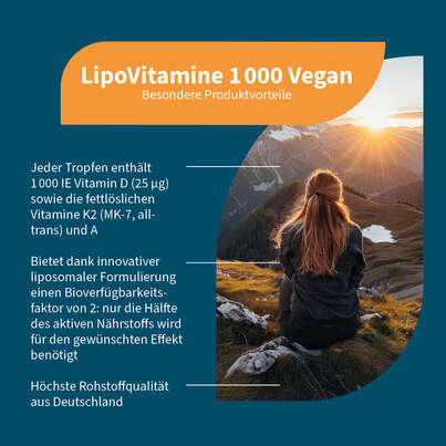 Sie sehen eine Packung NatuGena LipoVitamine 1000 Vegan Tropfen, Produktbild: 02 NatuGena LipoVitamine 1000 Vegan Tropfen, A-Nr.: 5901297 - 02