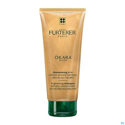 Sie sehen eine Packung Furterer Okara Blond Leuchtkraft-balsam 150ml, Produktbild: 07 Furterer Okara Blond Leuchtkraft-balsam 150ml, A-Nr.: 5439752 - 07