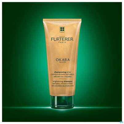 Sie sehen eine Packung Furterer Okara Blond Leuchtkraft-balsam 150ml, Produktbild: 08 Furterer Okara Blond Leuchtkraft-balsam 150ml, A-Nr.: 5439752 - 08