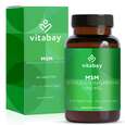 Sie sehen eine Packung Vitabay MSM - Methylsulfonylmethan 1.000 mg, Produktbild: 01 Vitabay MSM - Methylsulfonylmethan 1.000 mg, A-Nr.: 6049013 - 01