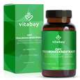 Sie sehen eine Packung Vitabay OPC Traubenkernextrakt Hochdosiert - 1000 MG, Produktbild: 01 Vitabay OPC Traubenkernextrakt Hochdosiert - 1000 MG, A-Nr.: 6049266 - 01
