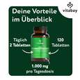 Sie sehen eine Packung Vitabay OPC Traubenkernextrakt Hochdosiert - 1000 MG, Produktbild: 06 Vitabay OPC Traubenkernextrakt Hochdosiert - 1000 MG, A-Nr.: 6049266 - 06