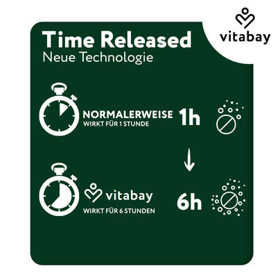 Sie sehen eine Packung Vitabay OPC Traubenkernextrakt Hochdosiert - 1000 MG, Produktbild: 07 Vitabay OPC Traubenkernextrakt Hochdosiert - 1000 MG, A-Nr.: 6049266 - 07