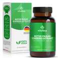 Sie sehen eine Packung Vitabay Roter Panax Ginseng Extrakt Hochdosiert - 600 mg, Produktbild: 01 Vitabay Roter Panax Ginseng Extrakt Hochdosiert - 600 mg, A-Nr.: 6047439 - 01