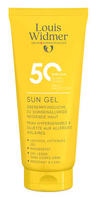 Sie sehen eine Packung Sun Gel 50 ohne Parfum, Produktbild: 01 Sun Gel 50 ohne Parfum, A-Nr.: 5898804 - 01