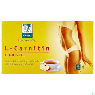 l-carnitin Baders Aktiv Tee Beutel 20st, A-Nr.: 3080689 - 01