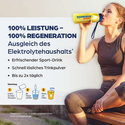 Sie sehen eine Packung Dr. Böhm Magnesium Sport + Aminosäuren, Produktbild: 04 Dr. Böhm Magnesium Sport + Aminosäuren, A-Nr.: 4774106 - 04