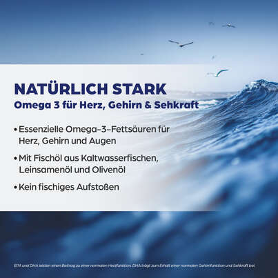 Sie sehen eine Packung Dr. Böhm Omega 3 forte, Produktbild: 03 Dr. Böhm Omega 3 forte, A-Nr.: 3039505 - 03