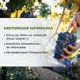 Sie sehen eine Packung Dr. Böhm Resveratrol Anti-Aging, Produktbild: 03 Dr. Böhm Resveratrol Anti-Aging, A-Nr.: 2979695 - 03