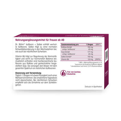 Dr. Böhm® Isoflavon + Salbei, A-Nr.: 5741936 - 06