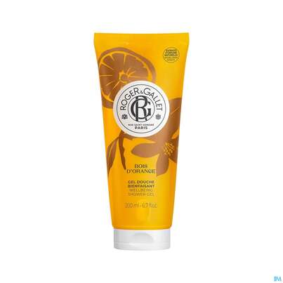 Sie sehen eine Packung Roger & Gallet Bois D Orange/orangenholz Showergel 200ml, Produktbild: 03 Roger & Gallet Bois D Orange/orangenholz Showergel 200ml, A-Nr.: 5669736 - 03