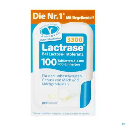 Lactrase Tabl Im Klickspender 3.300 Fcc -pro Natura 100st, A-Nr.: 4545446 - 02