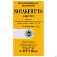 Sie sehen eine Packung Notakehl Supp D3 10st, Produktbild: 02 Notakehl Supp D3 10st, A-Nr.: 0991930 - 02