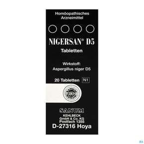 Nigersan Tabl D5 20st, A-Nr.: 1532880 - 01