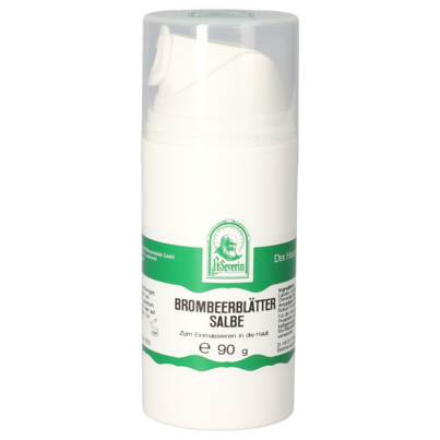 Sie sehen eine Packung BROMBEERBLAETTER SALBE 90 G, Produktbild: 01 BROMBEERBLAETTER SALBE 90 G, A-Nr.: 5613658 - 01