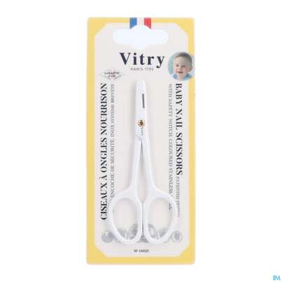 Vitry Baby-nagelschere Aus Rostfreiem Edelstahl_weiss 1pc, A-Nr.: 4627718 - 02