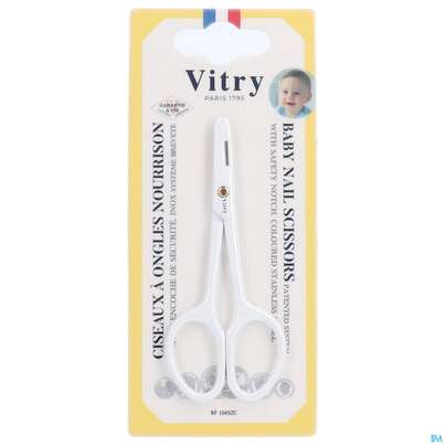 Vitry Baby-nagelschere Aus Rostfreiem Edelstahl_weiss 1pc, A-Nr.: 4627718 - 03