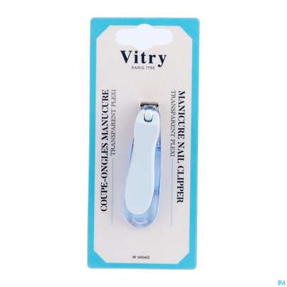 Sie sehen eine Packung Vitry Nagelknipser Plexi_rot 1pc, Produktbild: 05 Vitry Nagelknipser Plexi_rot 1pc, A-Nr.: 4633311 - 05