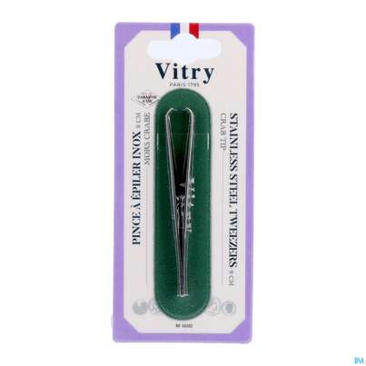 Vitry Pinzette Rostfrei Abgewinkelt 1pc, A-Nr.: 4633073 - 01