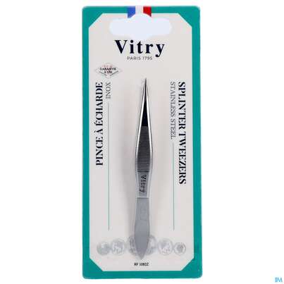 Vitry Splitterpinzette Aus Rostfreiem Edelstahl 1pc, A-Nr.: 4633156 - 03