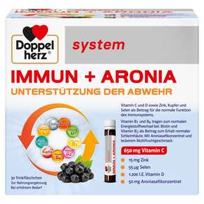 Doppelherz system IMMUN + ARONIA - UNTERSTÜTZUNG DER ABWEHR, A-Nr.: 5678014 - 01