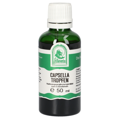 Sie sehen eine Packung CAPSELLA TROPFEN 50 ML, Produktbild: 01 CAPSELLA TROPFEN 50 ML, A-Nr.: 5778135 - 01